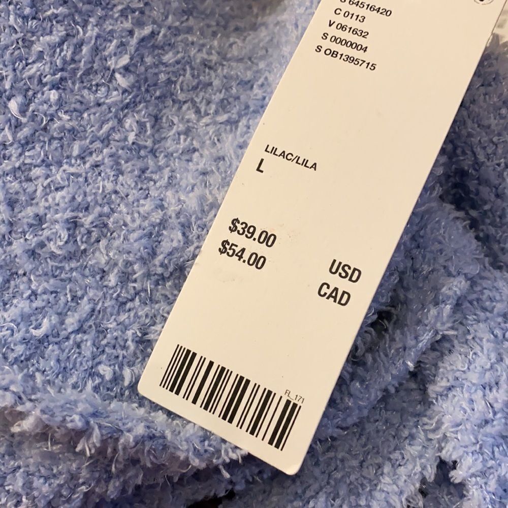 New Out From Under Blue Women's Nico Wrap Sweater L — image 4 of 4
